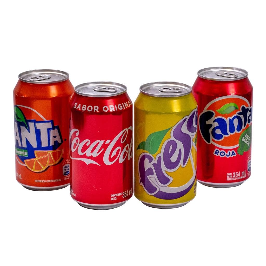 PACK SODAS LATA 354ML